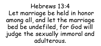 Bible verses about sexless marriage